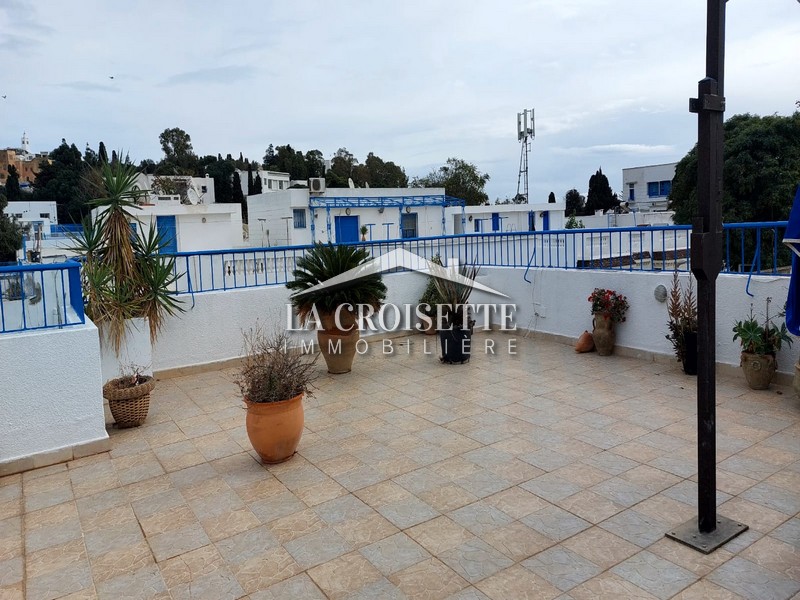 Duplex S+3 avec terrasse à Sidi Bou Said